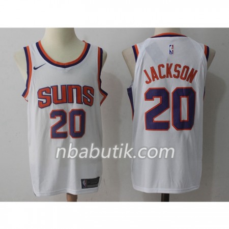 NBA Mænd Trøje Phoenix Suns Josh Jackson 20 Nike 2017-18 Hvid Swingman